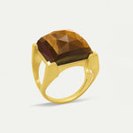 Dean Davidson Plaza Ring Tigers Eye Timeless Martha's Vineyard
