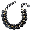 Dominique Denaive Black Andrea Bubble Necklace Timeless Martha's Vineyard 