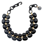 Dominique Denaive Black Andrea Bubble Necklace Timeless Martha's Vineyard 