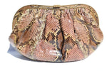 Colombetti Vintage Python Bag Mauve Multi Made in Italy Timeless Martha's Vineyard 