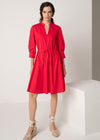 Purotatto Navy Long Sleeve Knee Length Dress Timeless Martha's Vineyard 