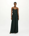Momoni Black Lace Wide Leg Silk Pants Timeless Martha's Vineyard 
