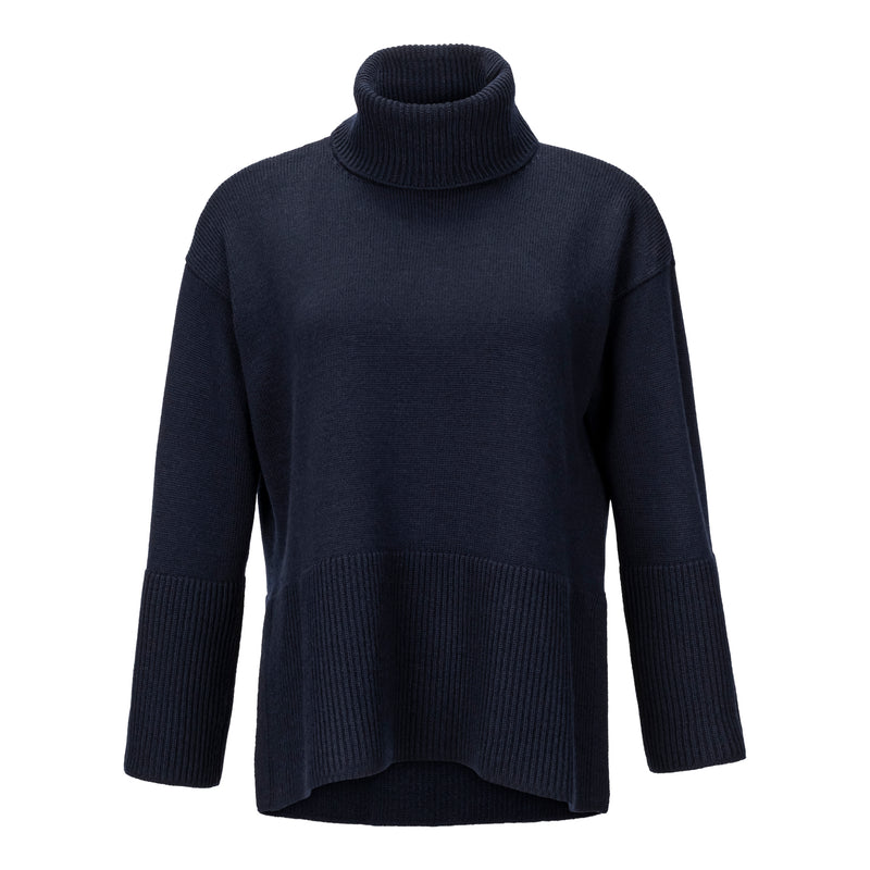 Amina Rubinacci Neffa Wool Turtleneck Sweater Timeless Martha's Vineyard