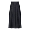 DESANTIS Midi Denim Skirt with Lurex Thread Timeless Martha's Vineyard 