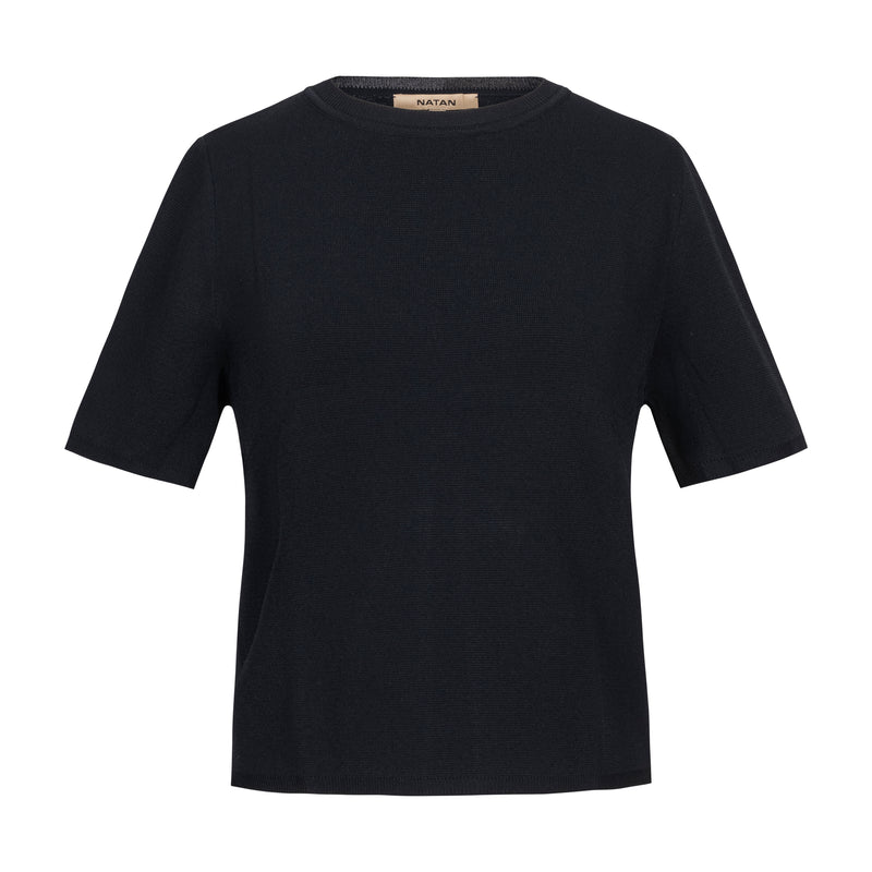 Natan Layana Knit Deep Navy Top Timeless Martha's Vineyard 