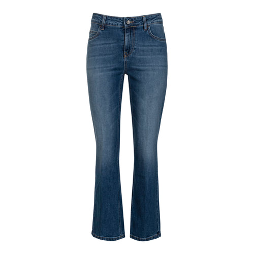 Anaii Cropped Bootcut Dark Used Wash Jean Timeless Martha's Vineyard 