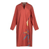 Natan Terracotta Abstract Floral Painted Cada Dress Timeless Martha's Vineyard 