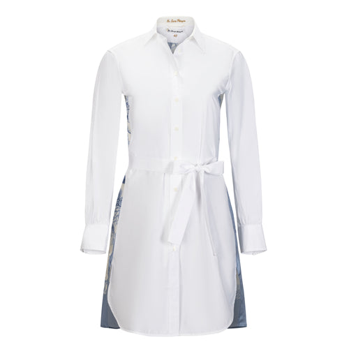 Le Sarte Pettegole Silk and Cotton Seashell Tunic Dress Timeless Martha's Vineyard 
