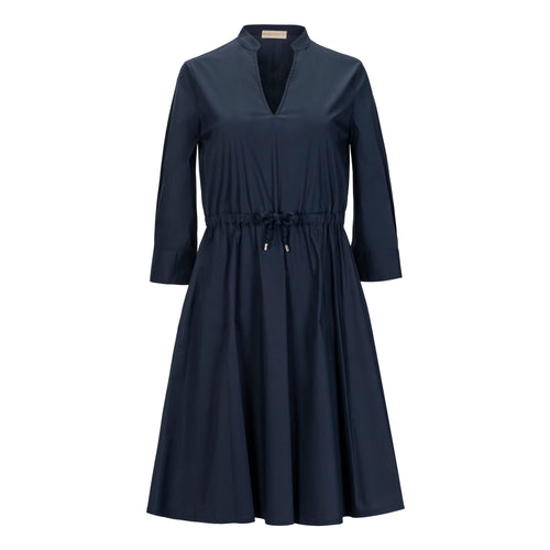 Purotatto Navy Long Sleeve Knee Length Dress Timeless Martha's Vineyard 