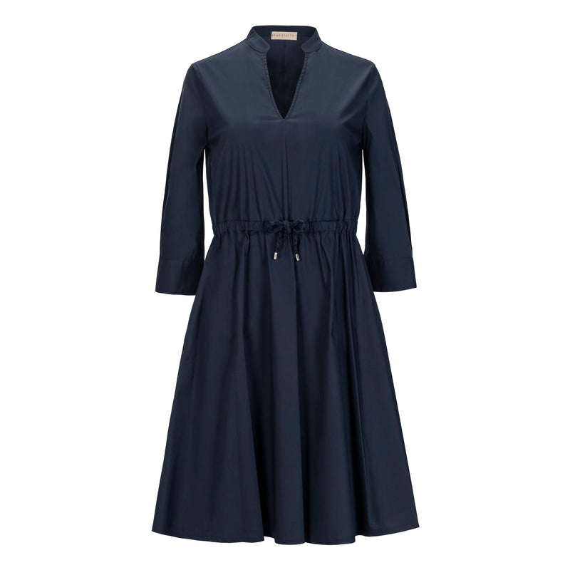 Purotatto Navy Long Sleeve Knee Length Dress Timeless Martha's Vineyard 