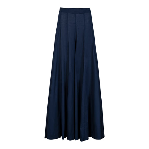 Lavi High Waisted Navy Palazzo Pant Timeless Martha's Vineyard 