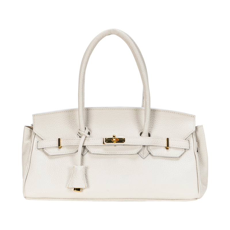 Pre-Order Timeless Iconic Baguette Shoulder Bag - Cream