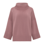 La Fée Parisienne Burnt Rose Cashmere Sweater Timeless Martha's Vineyard 