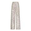 DESANTIS Embellished Sequins Couture Cream Pants Timeless Martha's Vineyard 