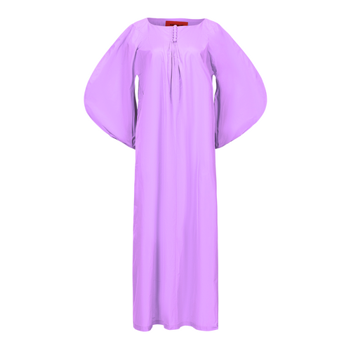 Margareth & Moi Lilac Roumaine Maxi Taffeta Dress Timeless Martha's Vineyard 