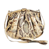 Colombetti Vintage Petite Python Bag Blue Grey Taupe