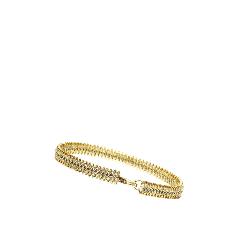 Lucky Charm S Zip Bracelet - Gold