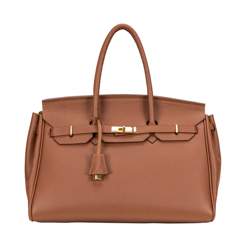 Timeless Iconic Day Tote - Cognac