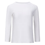 Amina Rubinacci White Monello Raglan Cotton Sweater Timeless Martha's Vineyard 