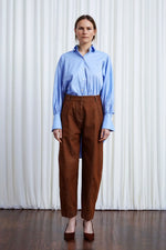 Comfort Found Shirt - Blue Cotton Poplin