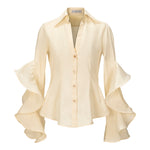 Prosper Shirt - Cream Cotton Poplin