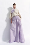 Ceylan Parachute Taffeta Maxi Skirt - Lavender