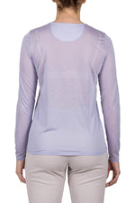 Purotatto Long Sleeve Milk Crew Neck Top - Timeless Martha's Vineyard