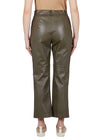 Purotatto Boot-Cut Leather Trousers - More Colors Timeless Martha's Vineyard