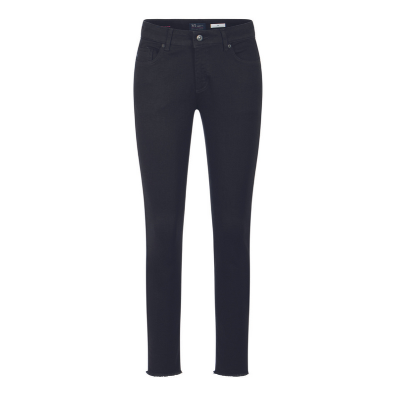 Raffaello Rossi Fall Jane Hem - Black Denim Timeless Martha's Vineyard