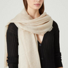 Ama Pure Cashmere Starlight Beige Ultralight Scarf Timeless Martha's Vineyard