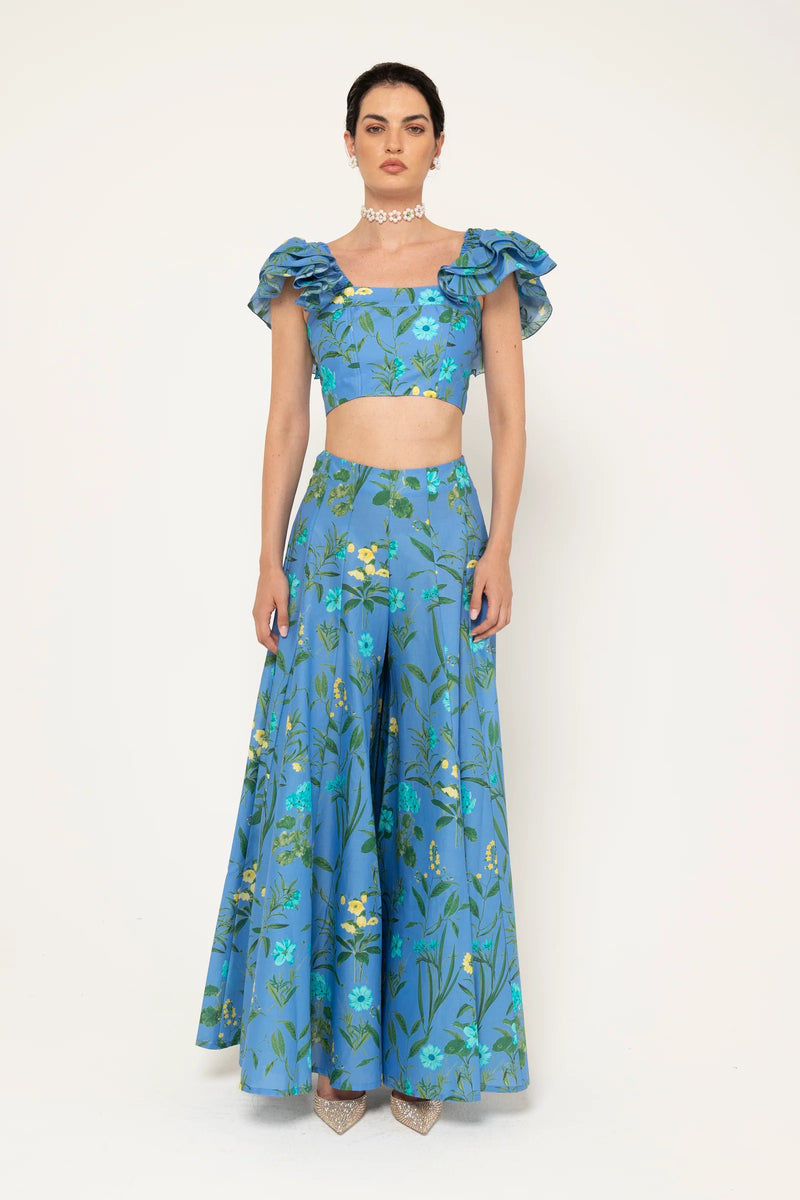 Lavi High Waisted Black Palazzo Pant Timeless Martha's Vineyard 