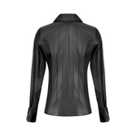 Utzon Fitted Leather Shirt Timeless Martha's Vineyard