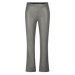 Raffeallo Rossi Macy Leather Pant - Grey Timeless Martha's Vineyard 