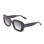 Emmanuelle Khanh Black Square Pamela Sunglasses Timeless Martha's Vineyard