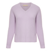 Purotatto Cashmere V-Neck Sweater - Lilac Timeless Martha's Vineyard