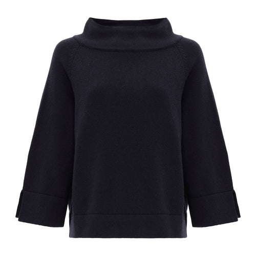 La Fée Parisienne Couture Sweater - Navy Timeless Martha's Vineyard