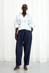 Honesty Opens Cotton Shirt - White