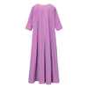 Chic Flowing Taffeta Wrap Dress - Lilac
