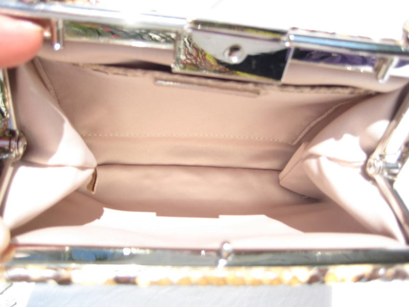 Kotur Petite Python Bag with Gemstone Handle Timeless Martha's Vineyard 