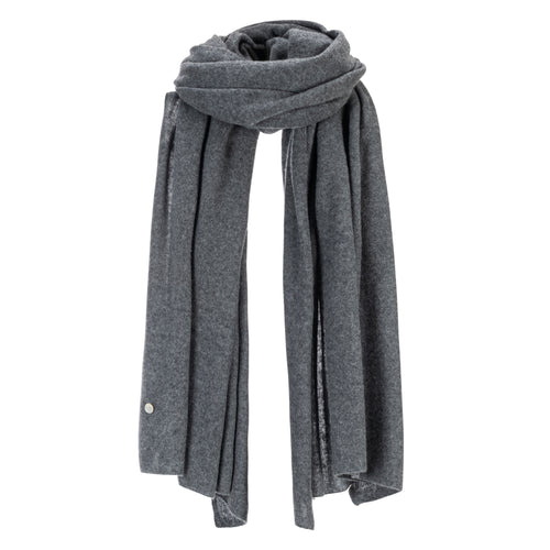 Exclusively Ours Cashmere Travel Wrap Dark Charcoal Timeless Martha's Vineyard 