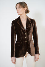 T.ba Hacking Jacket Velvet Brown - Timeless Martha's Vineyard