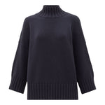 La Fée Parisienne Cotton Mock Neck Sweater Timeless Martha's Vineyard