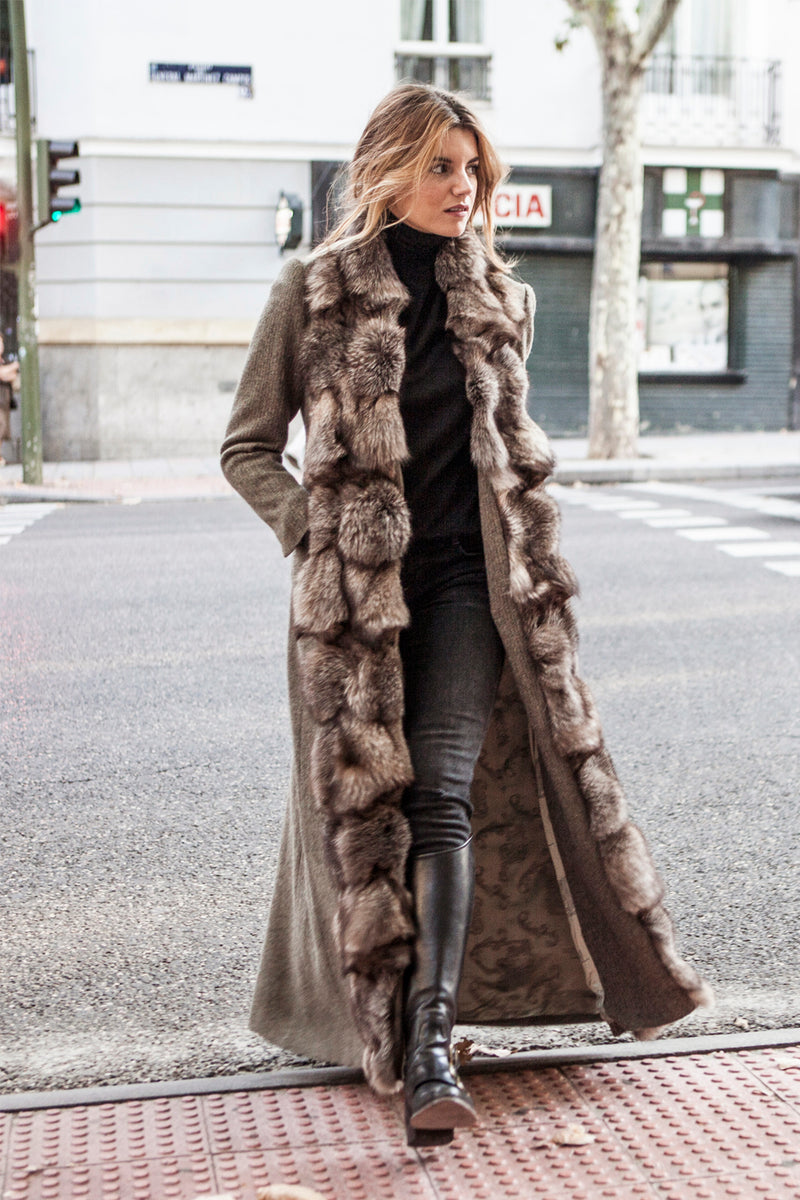 T.ba St Petersburg Long Fur Coat Timeless Martha's Vineyard
