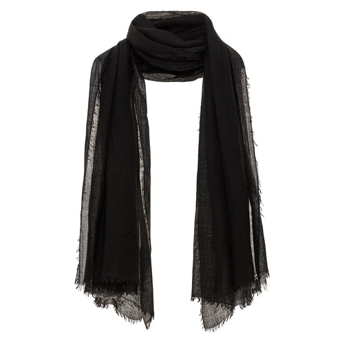 Vintage Shades Black Cashmere Scarf Timeless Martha's Vineyard
